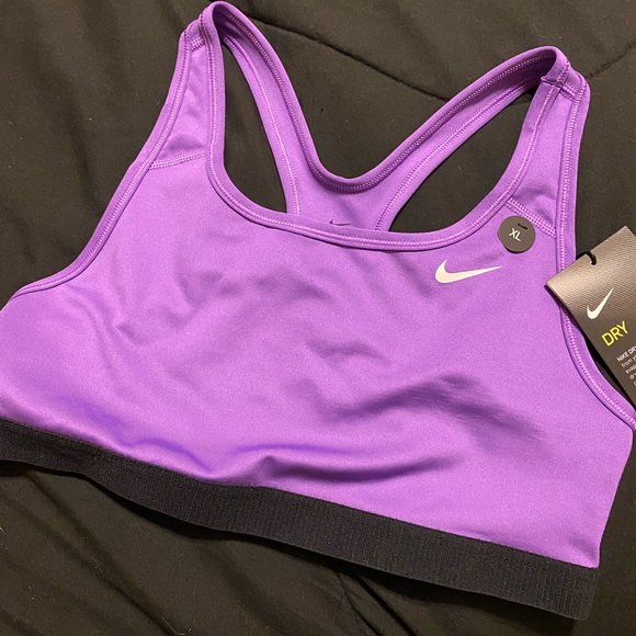 Nike Swoosh Big Kids (Girls) Sports Bra - Picture 1 of 4